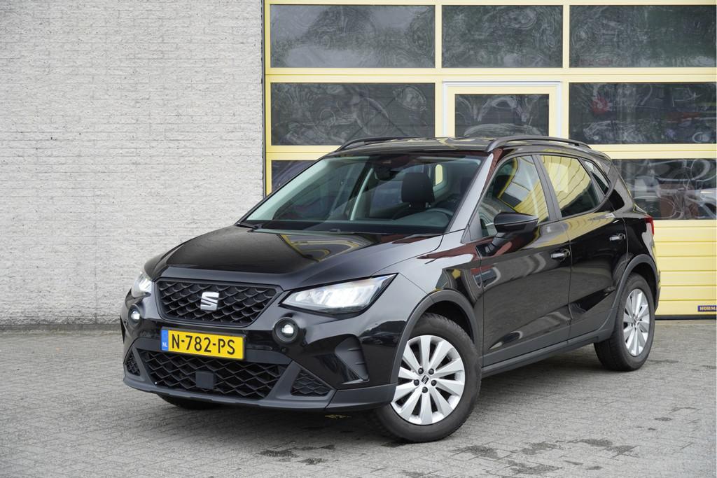 SEAT Arona 1.0 TSI Style BJ2021 Lmv 16" | Led | Pdc | App-Co, Stof, Gebruikt, Parkeersensor, Origineel Nederlands