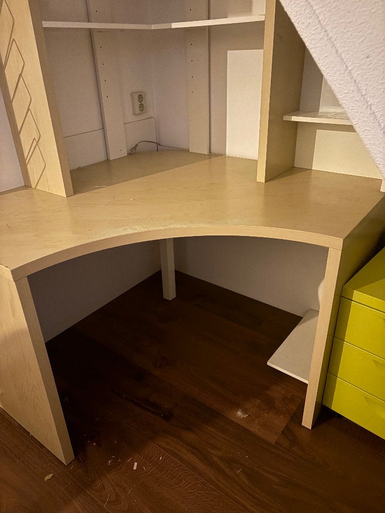 Bureau, Ophalen, Demontabel, Gebruikt, 120 cm
