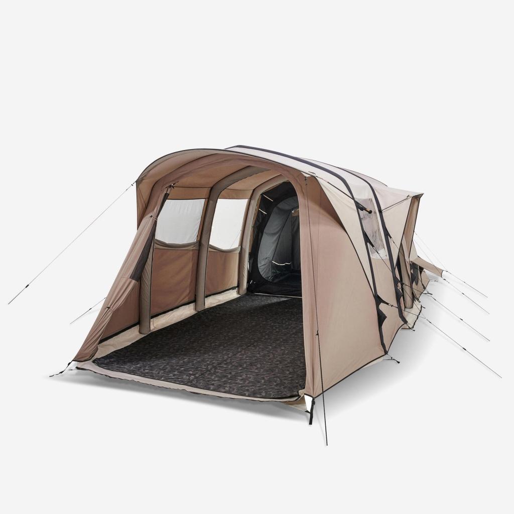 Luxe Quechua Air Seconds 6.3 Polykatoen + Pomp – Topstaat!, Ophalen, Zo goed als nieuw, Tot en met 6