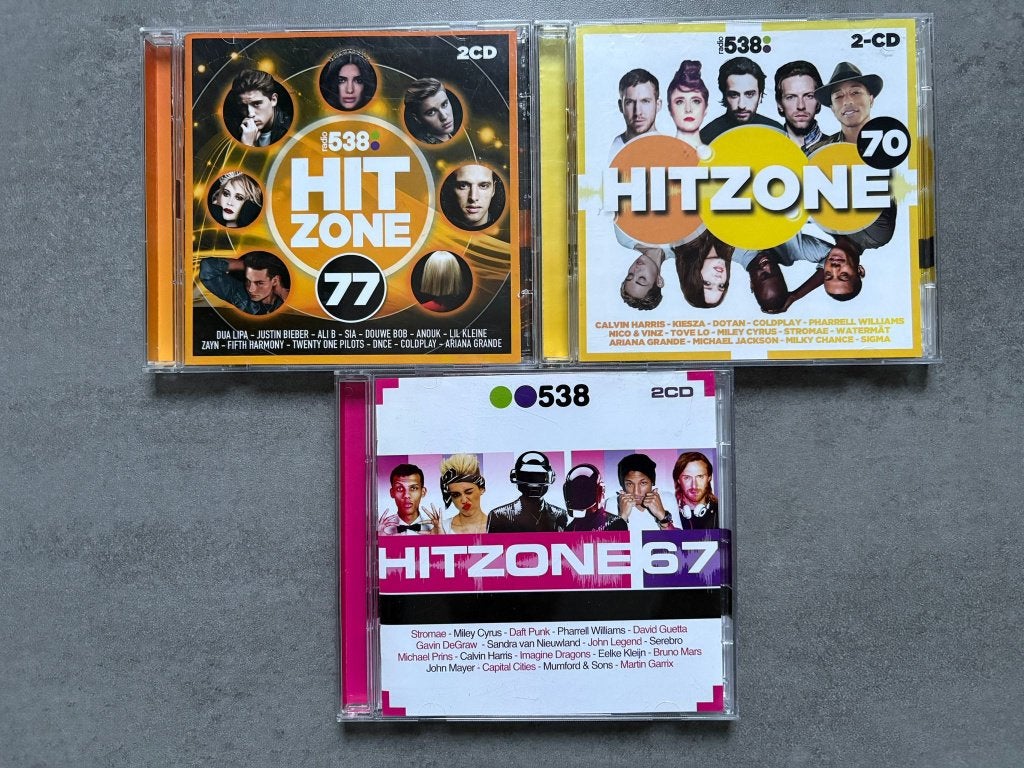 Hitzone 19x cd: 8, 9,17,19,26,,37,40,54, 58, 67, 70, 75 & 77, Cd's en Dvd's, Cd's | Verzamelalbums, Ophalen of Verzenden, Zo goed als nieuw