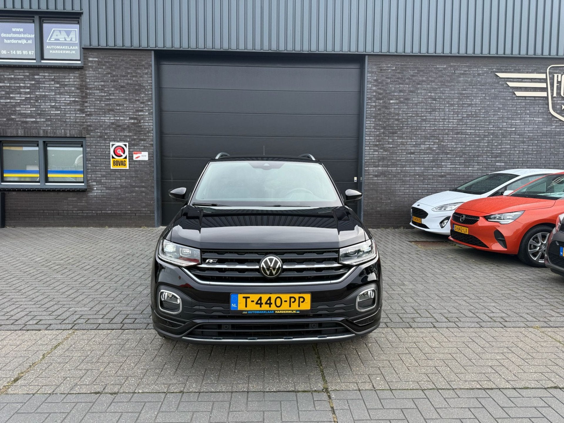 Volkswagen T-Cross 1.0 TSI R-Line | 1E EIGENAAR | 3/6/12MND, Auto's, Volkswagen, T-Cross, Gebruikt, Leder en Stof, Zwart