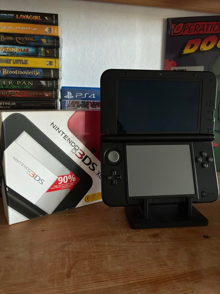 Nintendo 3DS XL compleet, Spelcomputers en Games, Spelcomputers | Nintendo 2DS en 3DS, 3DS XL, Ophalen of Verzenden, Zo goed als nieuw