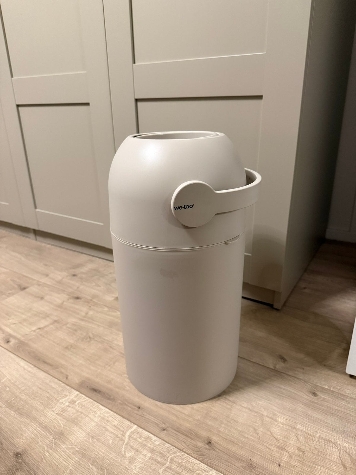 Luieremmer We-Too beige, Ophalen, Kunststof, Minder dan 50 cm, 20 tot 30 liter