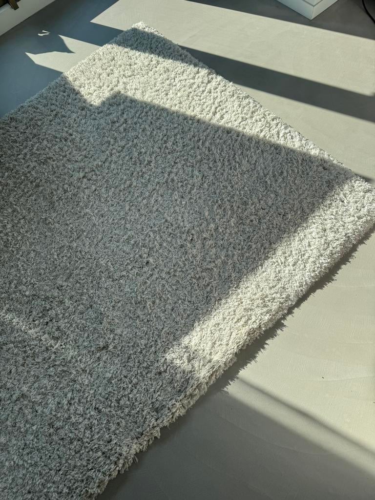 IKEA VOLLERSLEV rug 160 x 230, Huis en Inrichting, Stoffering | Vloerbedekking, Zo goed als nieuw, Tapijt, Beige, minder dan 10 m²
