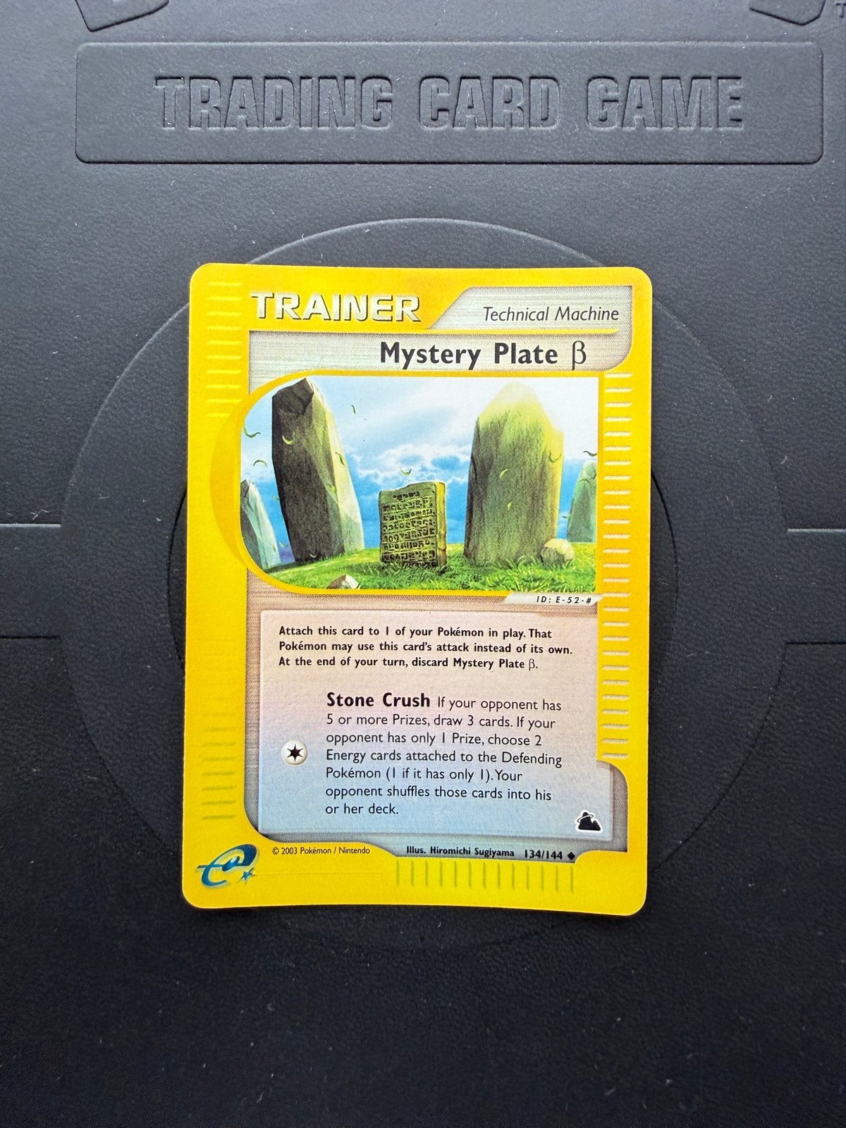 Pokémon Mystery Plate β Trainer Kaart (134/144) Reverse Holo, Hobby en Vrije tijd, Verzamelkaartspellen | Pokémon, Ophalen of Verzenden