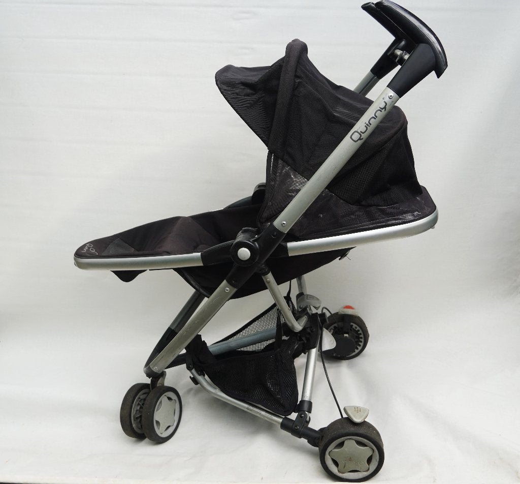 quinny zapp extra incl 2 sets bekl.en maxi cosi adapters, Ophalen, Gebruikt, Quinny