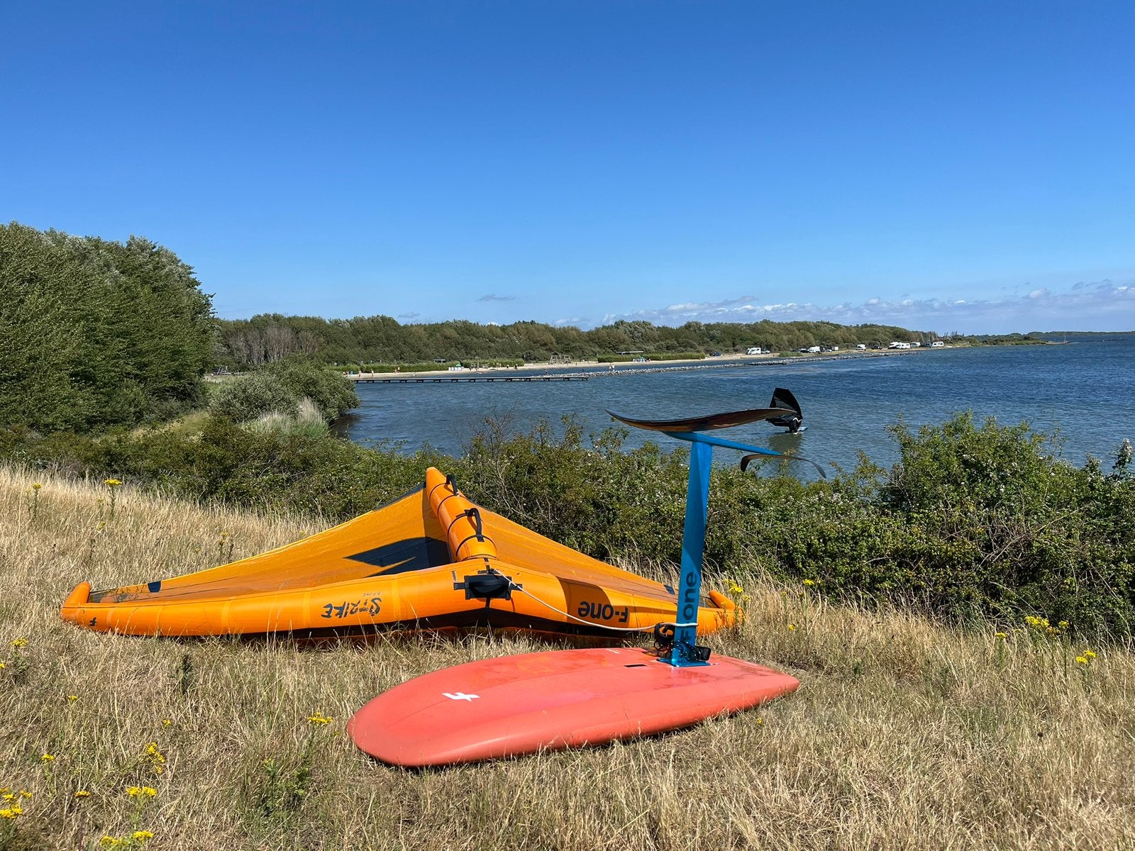 F-one Strike 2 Wing 5.0, Ophalen of Verzenden, Zo goed als nieuw, Wingsurf-wing