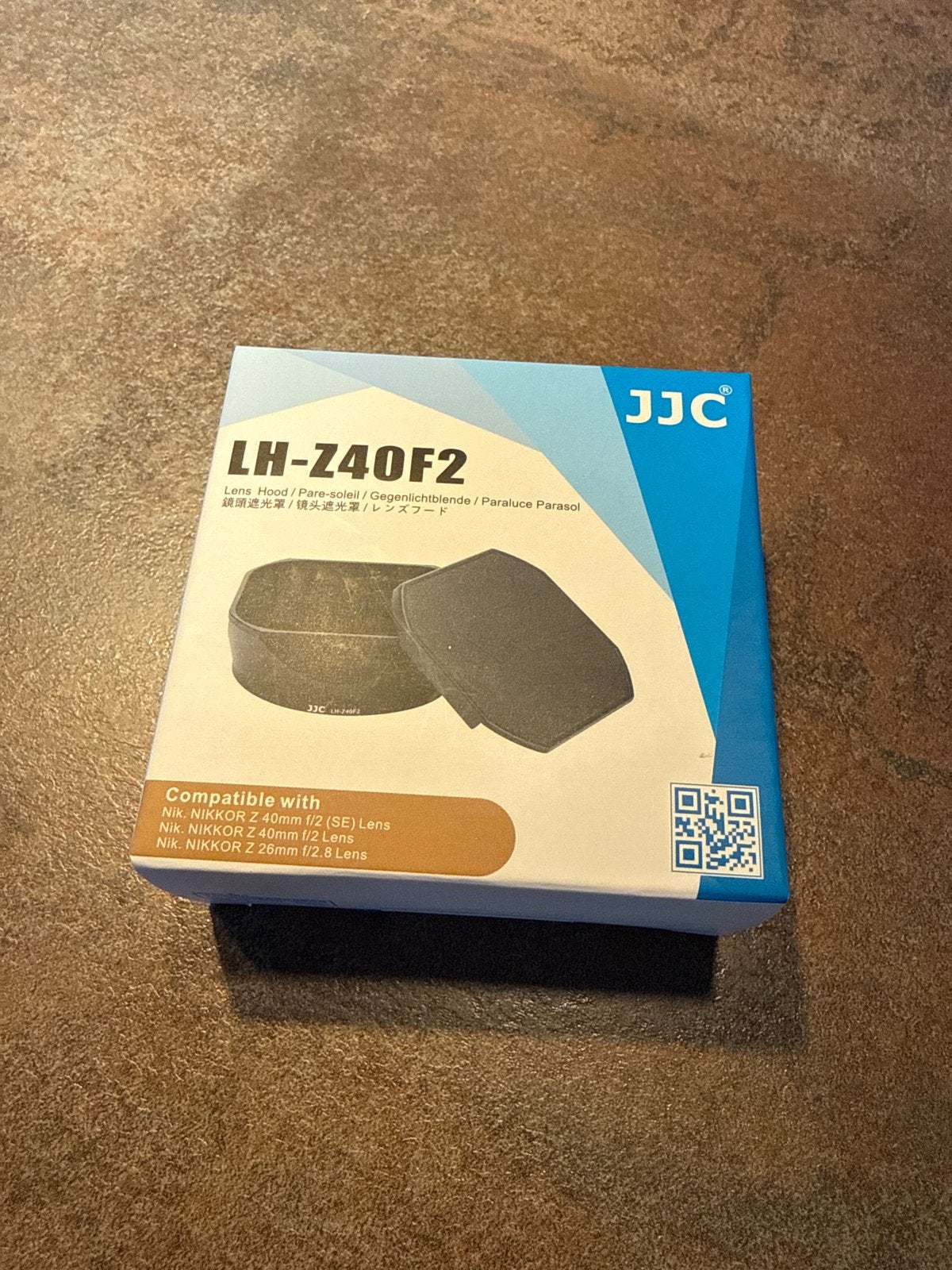 JJC LH-Z40F2 Zonnekap voor Nikon Z 40mm f/2 en 26mm f/2.8, Overige merken, Nieuw, Ophalen of Verzenden, Zonnekap