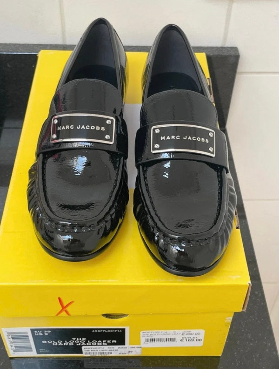 Nieuw: Marc Jacobs schoenen zwart maat 39, Nieuw, Ophalen of Verzenden, Instappers, Zwart