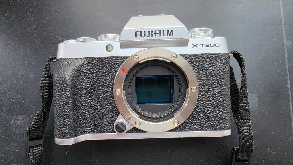 Fujifilm X-T200 zilver, Audio, Tv en Foto, Fotocamera's Digitaal, Ophalen, Compact, Zo goed als nieuw, 4 t/m 7 keer
