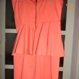 Leuk oranje jurkje / tuniek abrikoos, Zara, Oranje, Zo goed als nieuw, Boven de knie