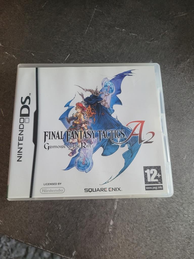Final Fantasy Tactics A2 Grimoire of the Rift Nintendo DS, 1 speler, Ophalen of Verzenden, Zo goed als nieuw, Role Playing Game (Rpg)