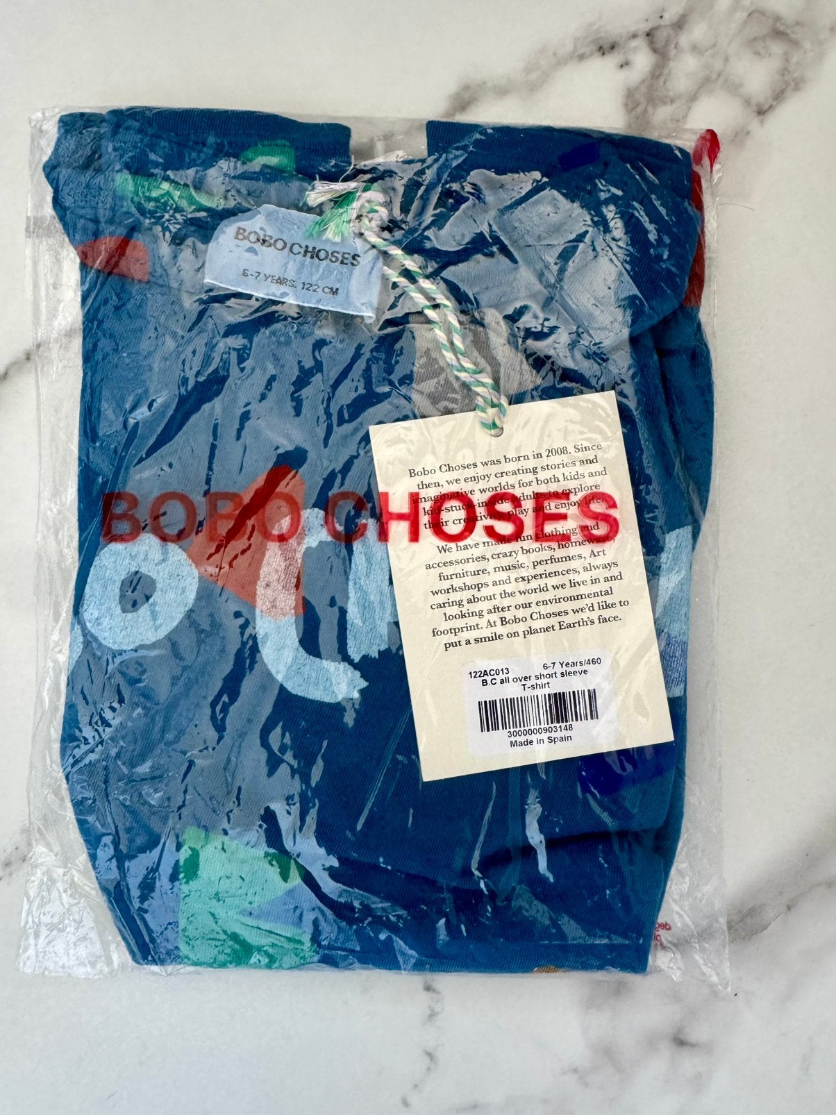 Bobo Choses T-shirt 6-7 jaar (122 cm) - Nieuw met kaartjes, Ophalen of Verzenden, Nieuw, Jongen of Meisje