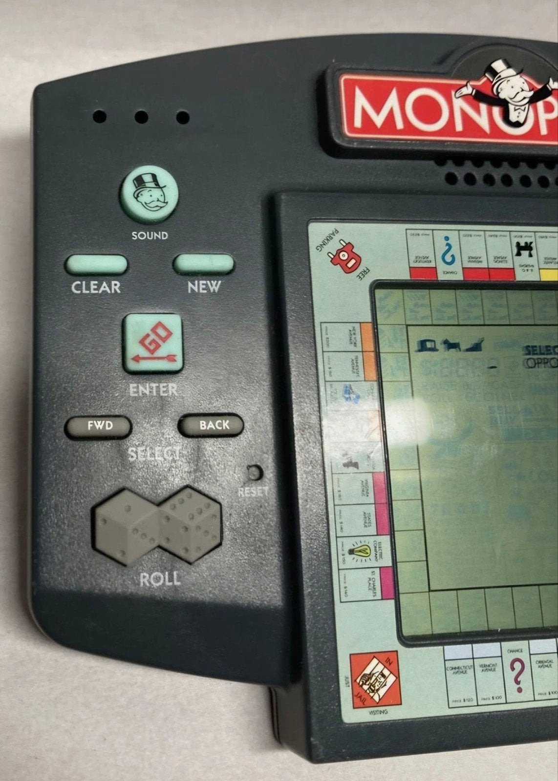 Monopoly Elektronisch Bankieren Spel - Vintage Editie, Hobby en Vrije tijd, Drie of vier spelers, Ophalen of Verzenden, Gebruikt