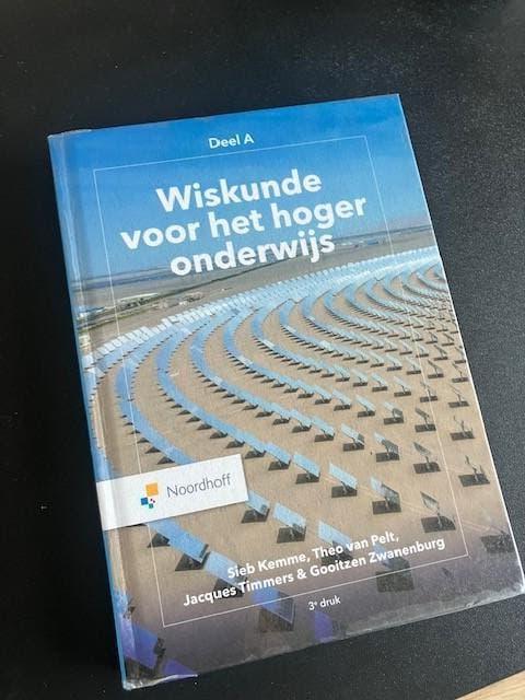 Wiskunde voor hoger onderwijs, Deel A HBO Noordhoff, Boeken, Studieboeken en Cursussen, Ophalen of Verzenden, Beta, Nieuw, HBO