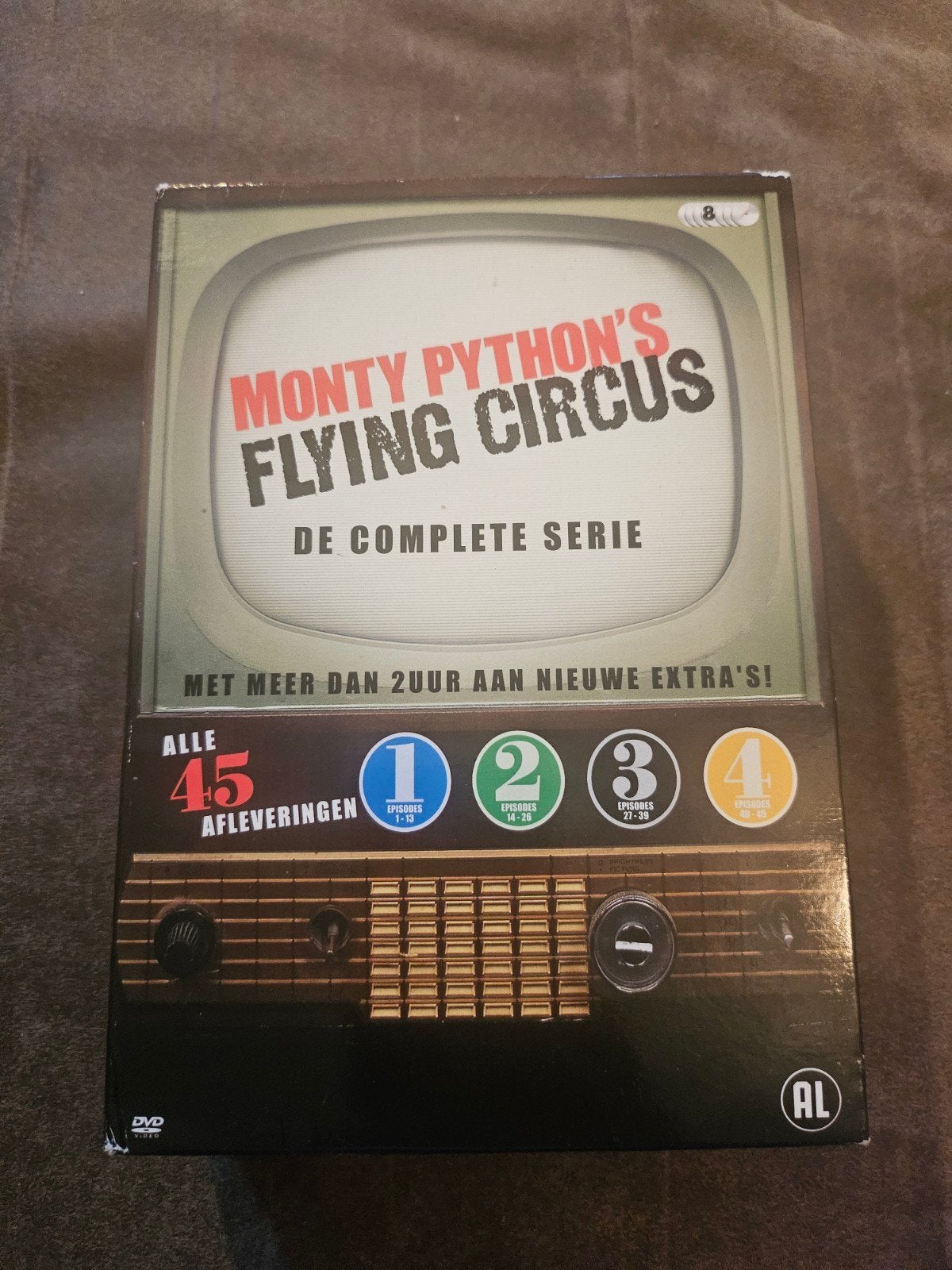 Monty Python's Flying Circus - De Complete Serie DVD Box, Bonusmateriaal, Nederlands, Ophalen of Verzenden, Komedie