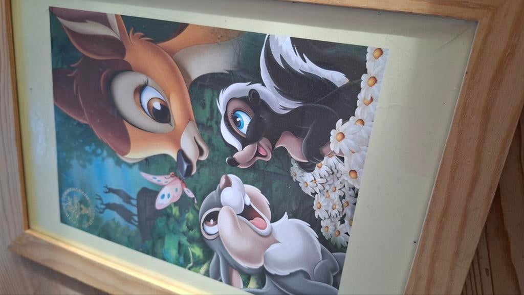 Disney bambi lithograph, Ophalen of Verzenden