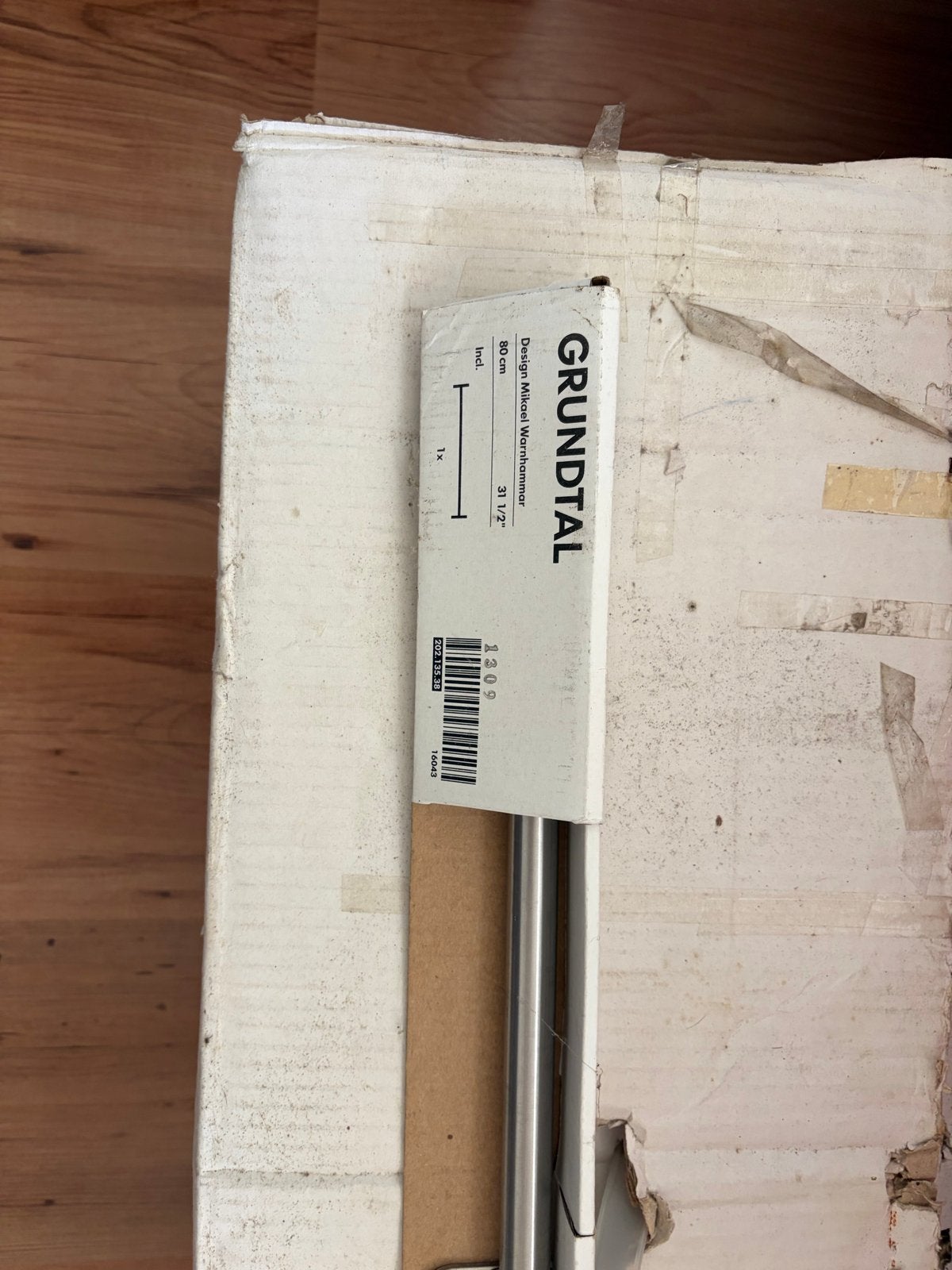 IKEA GRUNDTAL Keukenrek 80 cm - Roestvrij staal, Huis en Inrichting, Keuken | Keukenbenodigdheden, Ophalen, Overige typen, IKEA