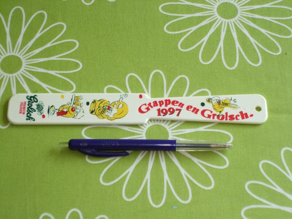 Grolsch bierafschuimer 1997 - Grappen en Grolsch, Verzamelen, Ophalen of Verzenden, Zo goed als nieuw, Overige typen, Grolsch