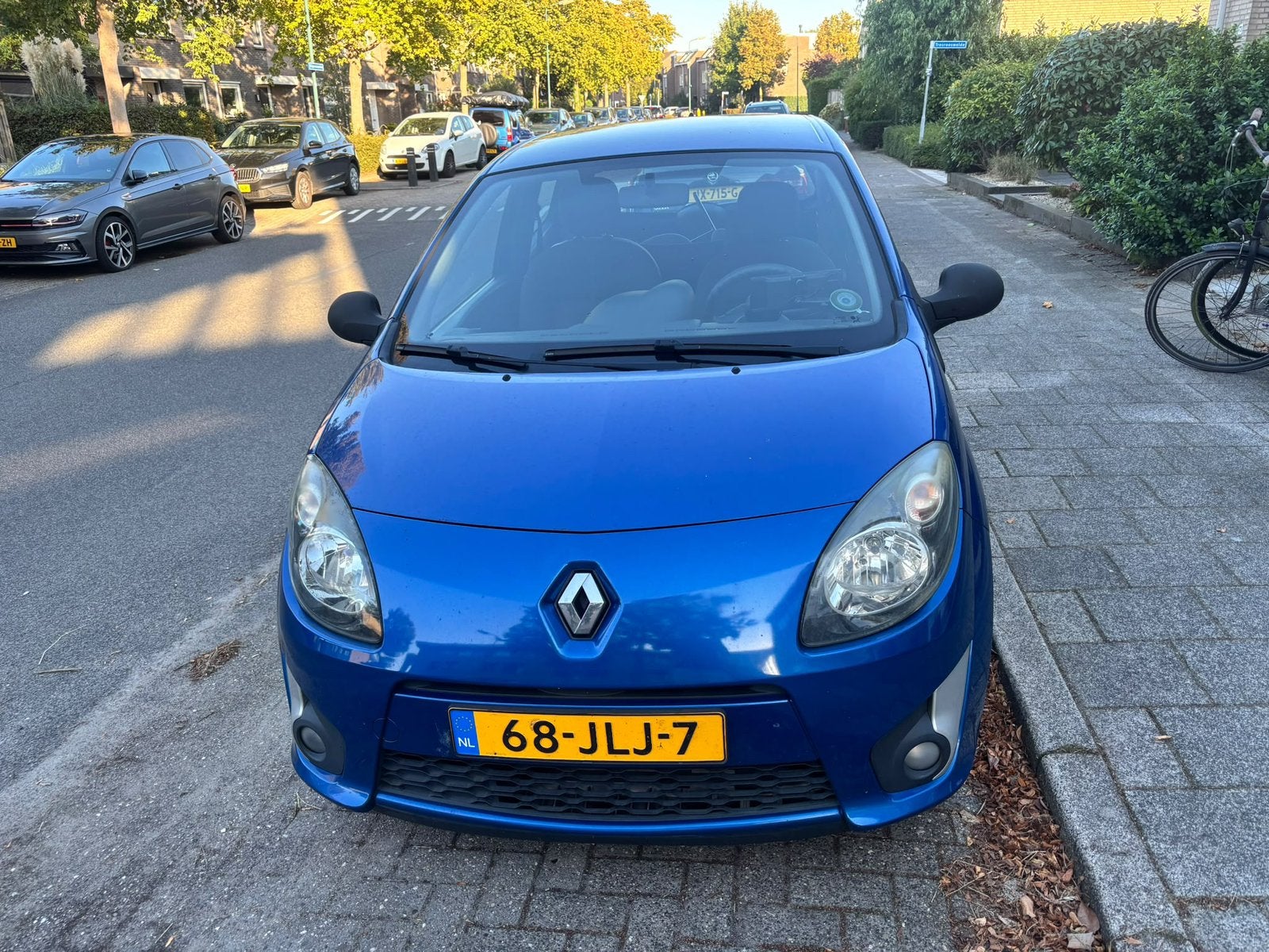 Renault Twingo 1.1 2009 Blauw, Auto's, Voorwielaandrijving, Twingo, 31 €/maand, 4 cilinders