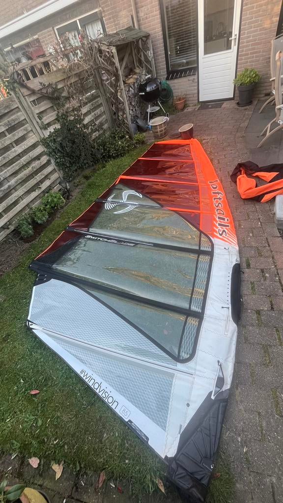 Loftsails loft sails switchblade  8.5 2019 izgst, Watersport en Boten, Ophalen of Verzenden, Zo goed als nieuw, Zeil