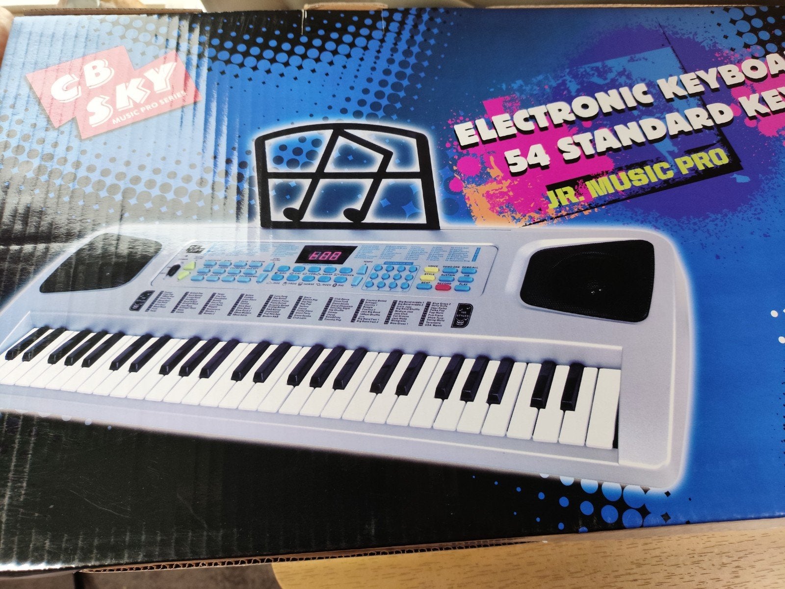 Nieuw in doos CB Sky keyboard met 54 toetsen, Muziek en Instrumenten, Nieuw, Overige aantallen, Met standaard, Ophalen