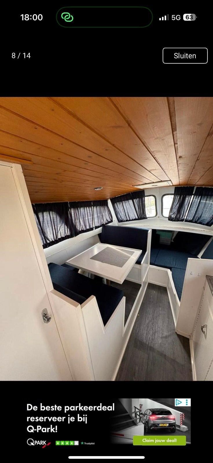 ten broeke kruiser 7,50 m, Watersport en Boten, Ophalen of Verzenden, Gebruikt