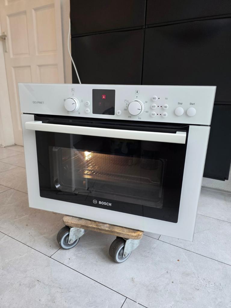 Bosch Inbouw Combi-magnetron 45x60 cm - Zo goed als nieuw, Minder dan 45 cm, 60 cm of meer, Inbouw, Hete lucht