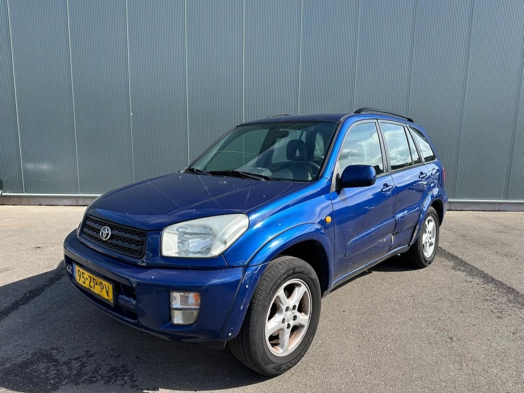 Toyota RAV4 2.0-16V VVT-i Luna 4WD | AIRCO ! (bj 2001), 1998 cc, 150 pk, Blauw, 11 km/l