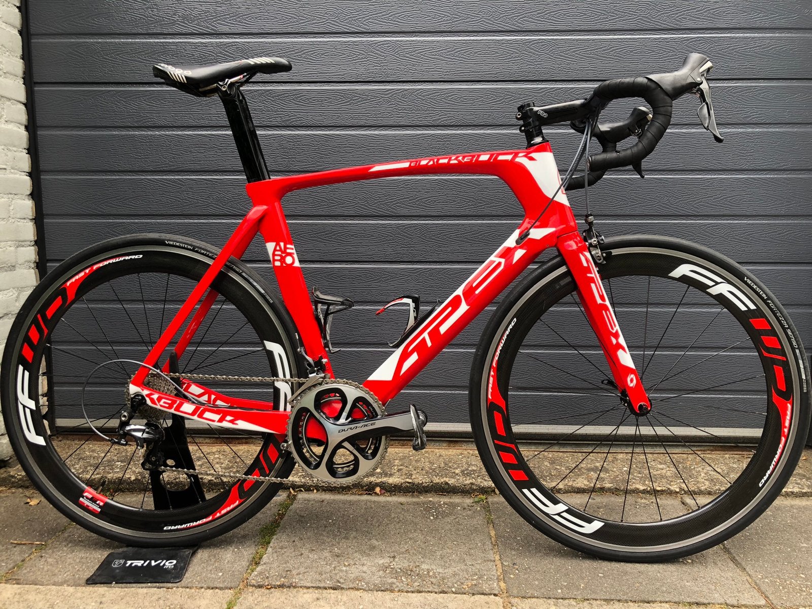 Apex Blackbuck Rood. 58 cm *Dura-Ace FFWD!*, Fietsen en Brommers, Fietsen | Racefietsen, 28 inch, Gebruikt, Carbon, 57 tot 61 cm