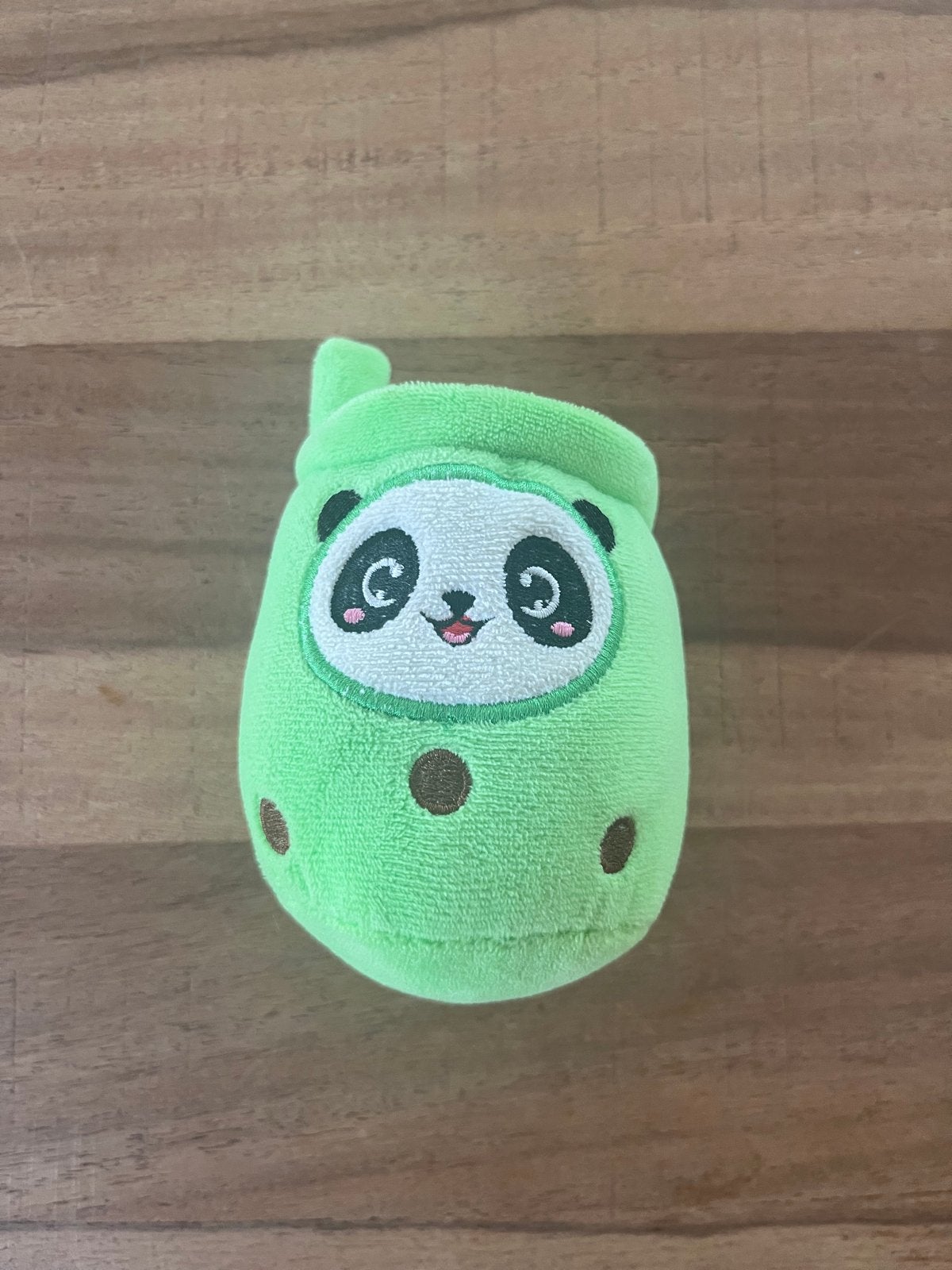 Leuke Boba Tea Panda Knuffel - Zacht en Schattig, Kinderen en Baby's, Speelgoed | Knuffels en Pluche, Groen, Overige merken, Overige karakters