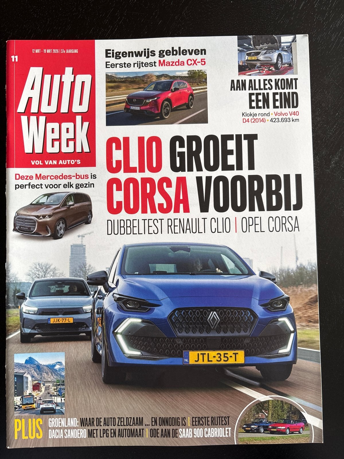 AutoWeek Magazine 12-19 Mei 2026 - Clio, Corsa, Mazda CX-5, Ophalen of Verzenden, Nieuw, Renault