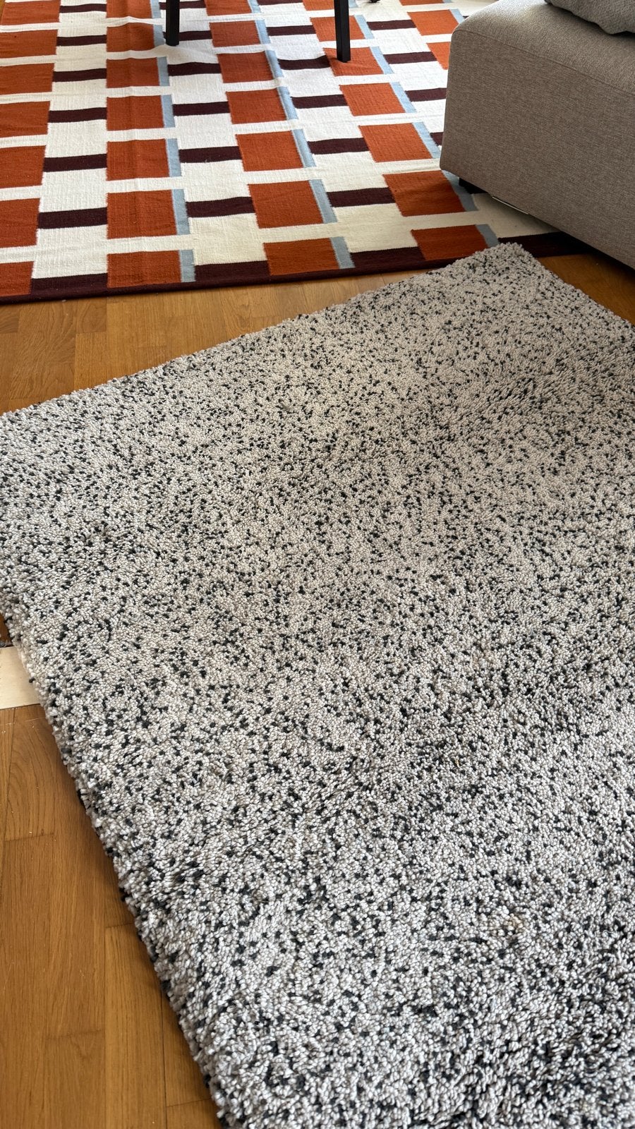Vindum hoogpolig vloerkleed 133x180 cm in nette staat, Huis en Inrichting, Ophalen, Gebruikt, 100 tot 150 cm, 150 tot 200 cm