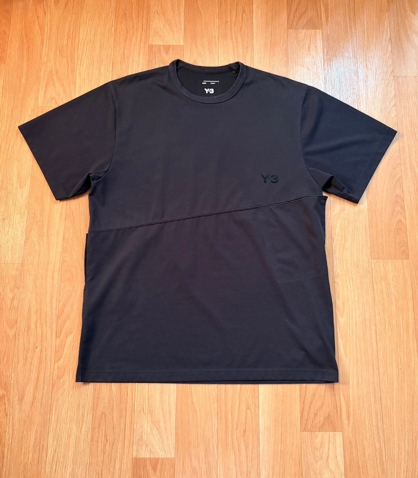 Y-3 Yohji Yamamoto x Adidas Vented Logo T-shirt Maat M, Maat 48/50 (M), Zwart, Ophalen of Verzenden, Zo goed als nieuw