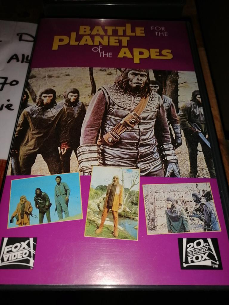 VHS - Battle For The Planet Of The Apes, Cd's en Dvd's, Alle leeftijden, Ophalen of Verzenden, Zo goed als nieuw, Actie en Avontuur