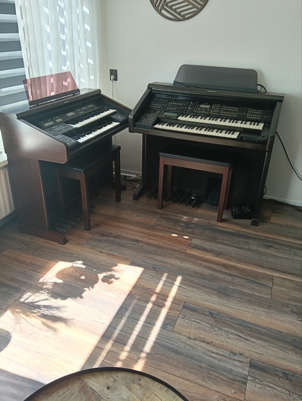 2 Technics Orgels met Lesliebox, Muziek en Instrumenten, Orgels, Gebruikt, Orgel, 2 klavieren, Ophalen