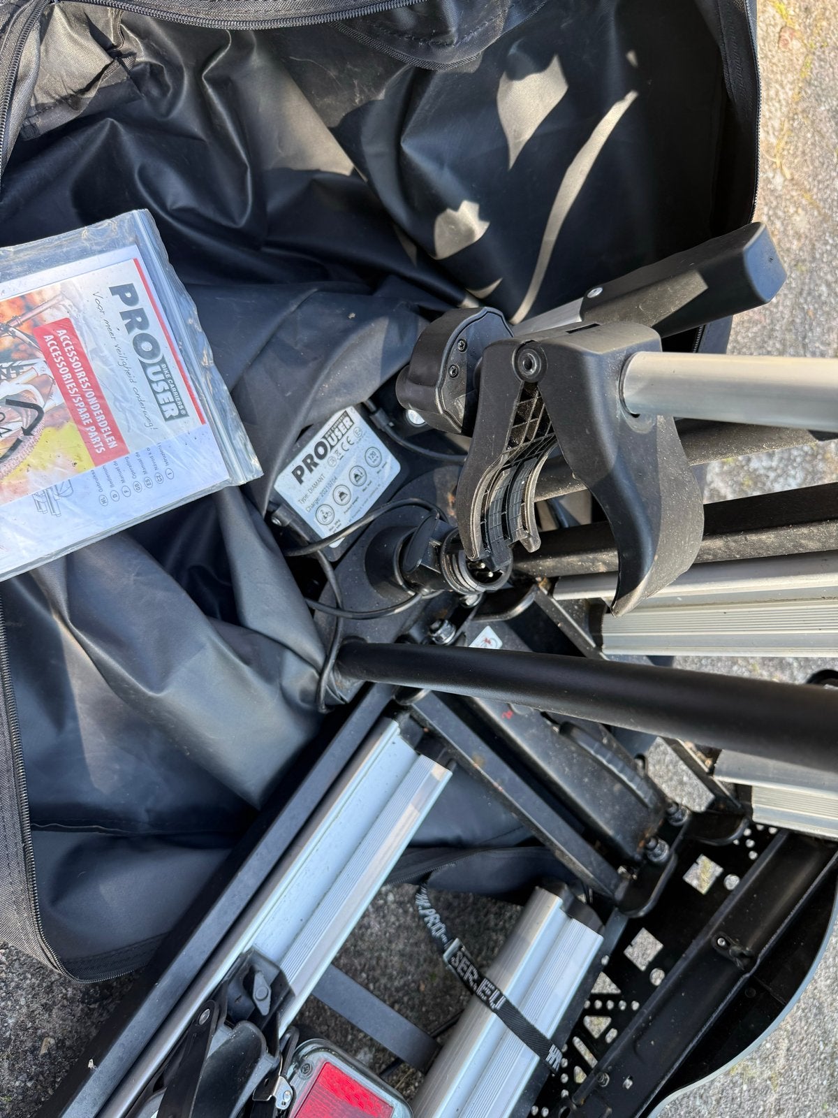 ProUser Diamant Fietsendrager voor 2 E-bikes, Ophalen of Verzenden, Zo goed als nieuw, 2 fietsen, Trekhaakdrager