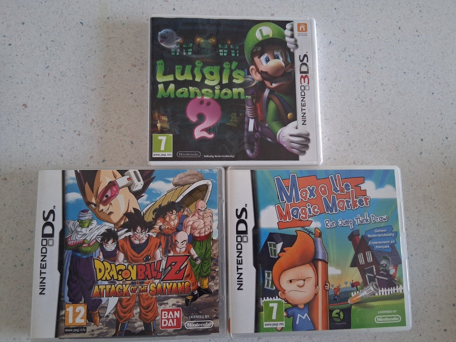 3 ds games, 1 speler, Zo goed als nieuw, Vanaf 3 jaar, Ophalen
