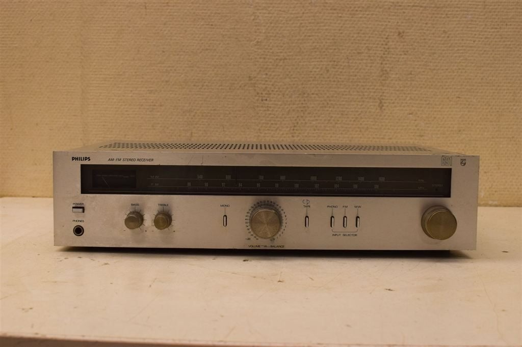 Philips Am FM Stereo receiver 46725, Ophalen of Verzenden, Gebruikt, Overige merken