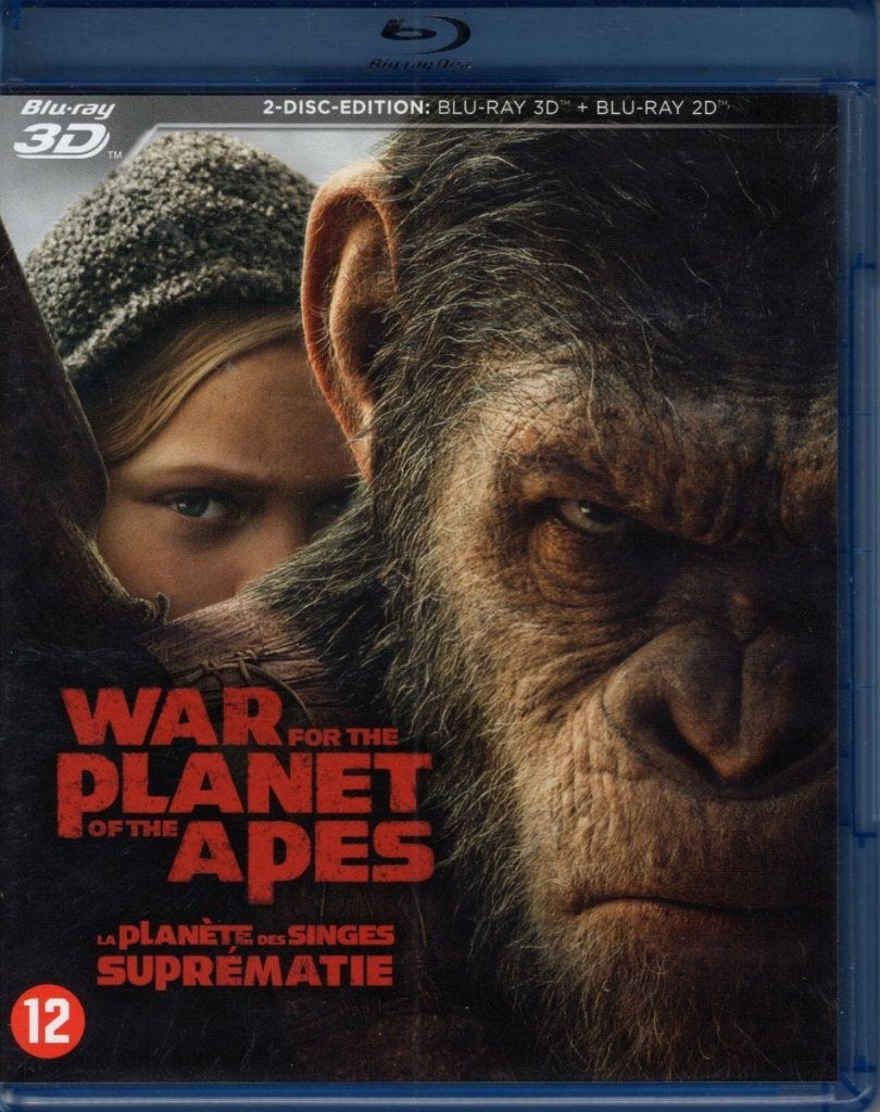War for the Planet of the Apes 3D - 2 disc - IMDb 7.4 - NL, Verzenden, Actie, Zo goed als nieuw, Disney Movies