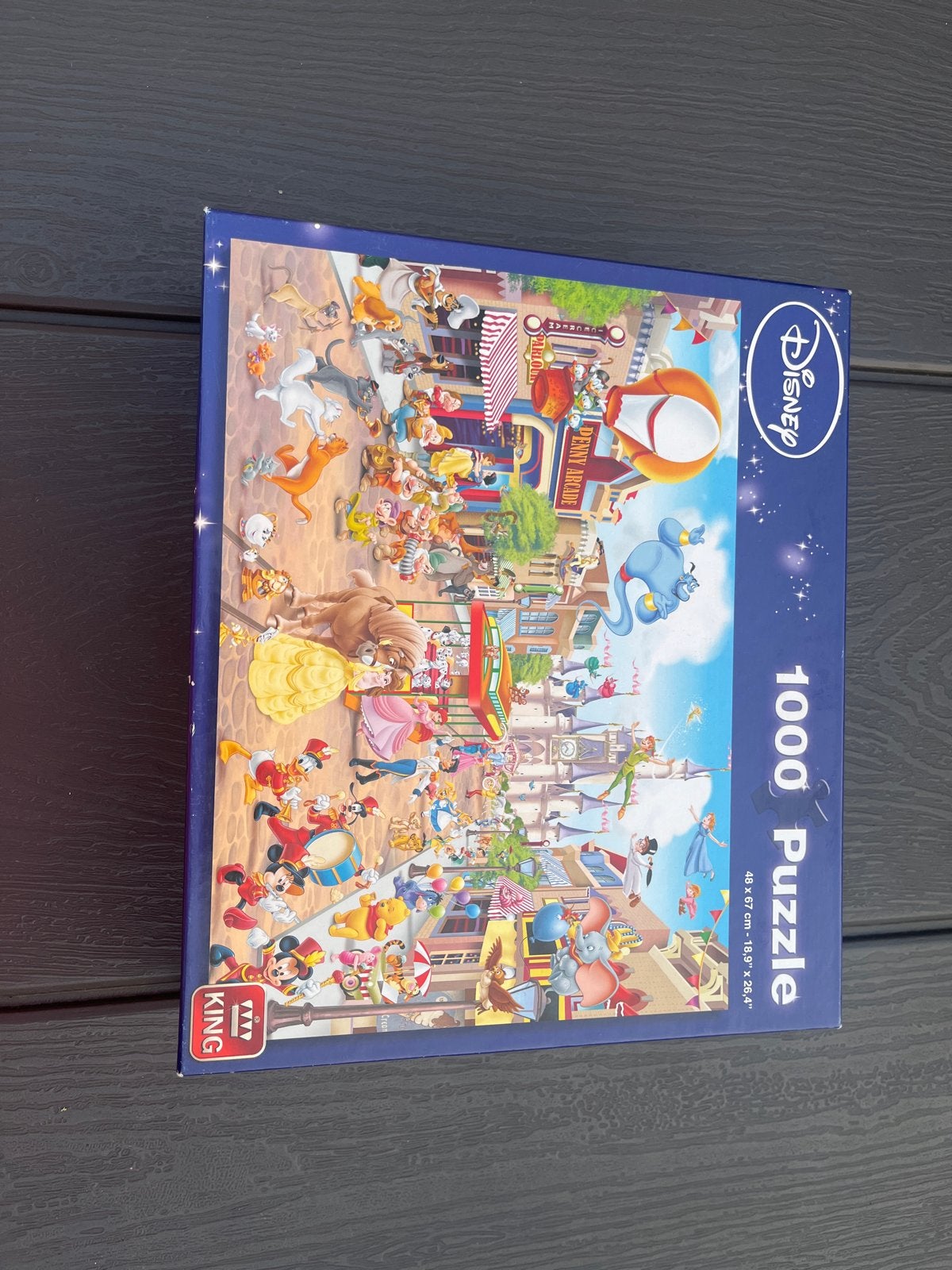 Disney Puzzel 1000 stukjes - King, Ophalen of Verzenden, 500 t/m 1500 stukjes, Zo goed als nieuw, Legpuzzel