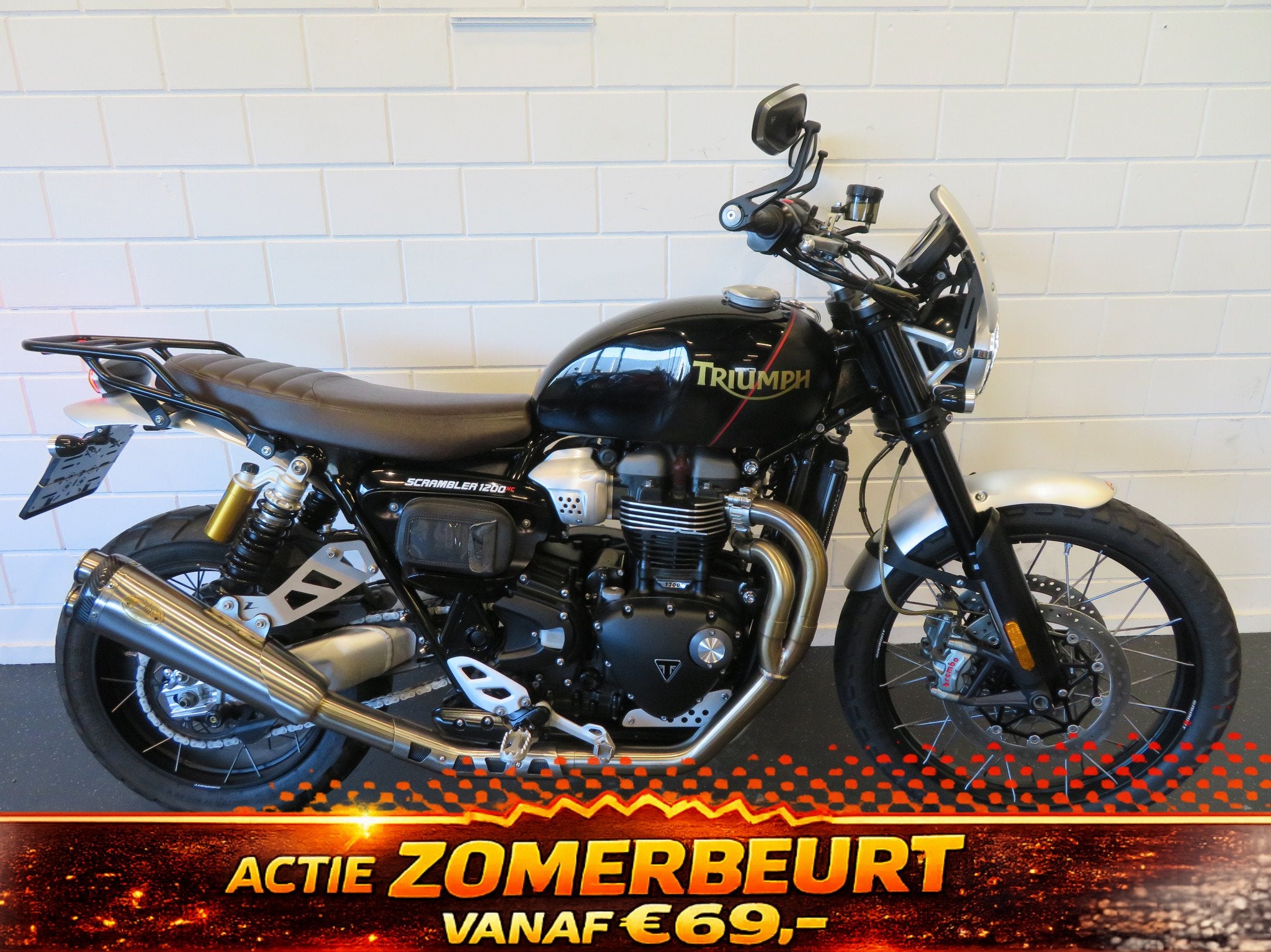 Triumph SCRAMBLER 1200 XC ZARD NIEUWSTAAT! (bj 2020), Motoren, Motoren | Triumph, Bedrijf, Naked bike
