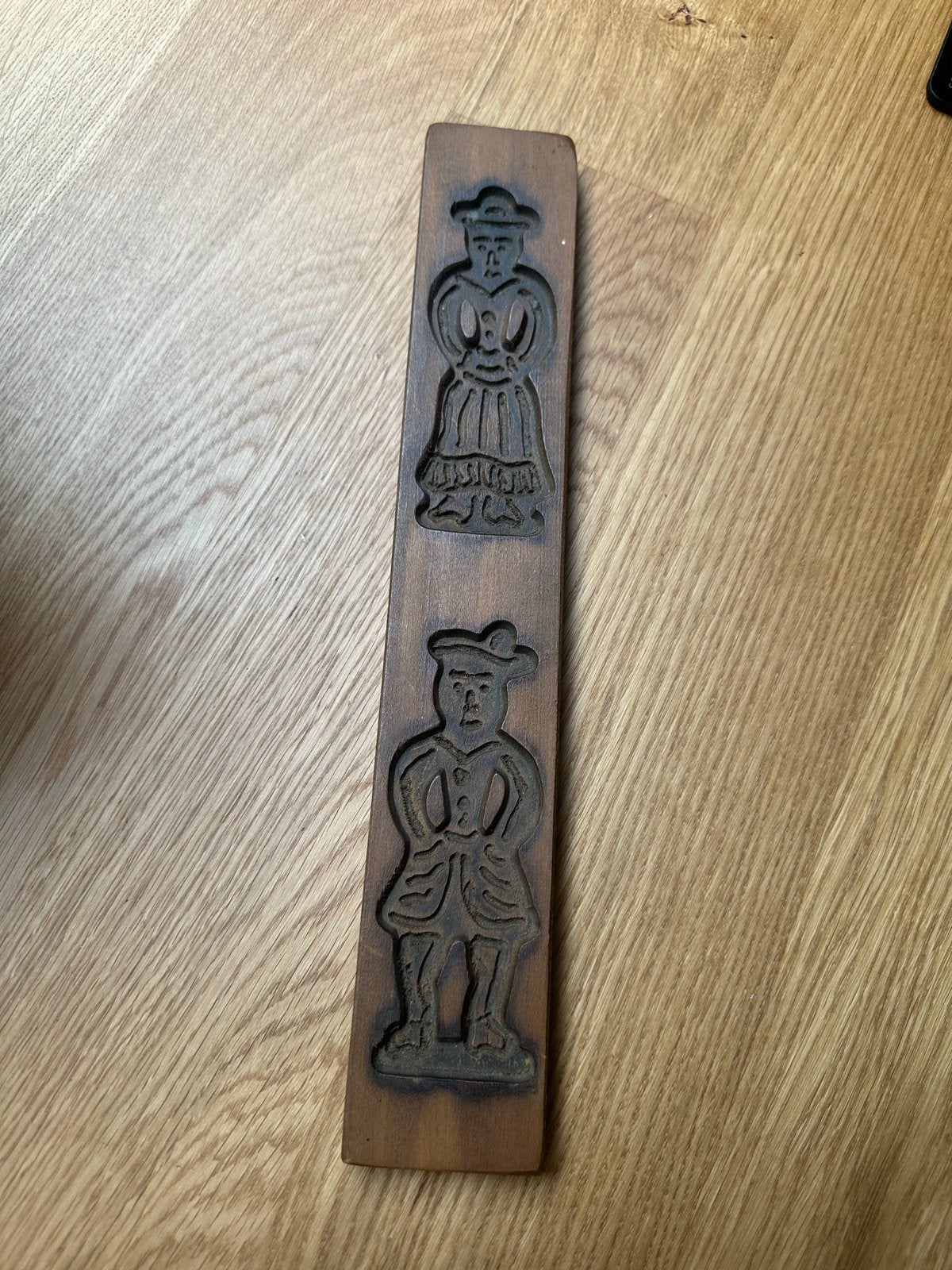 Vintage Retro Speculaasplank Hout - Wanddecoratie & Bakken, Ophalen of Verzenden