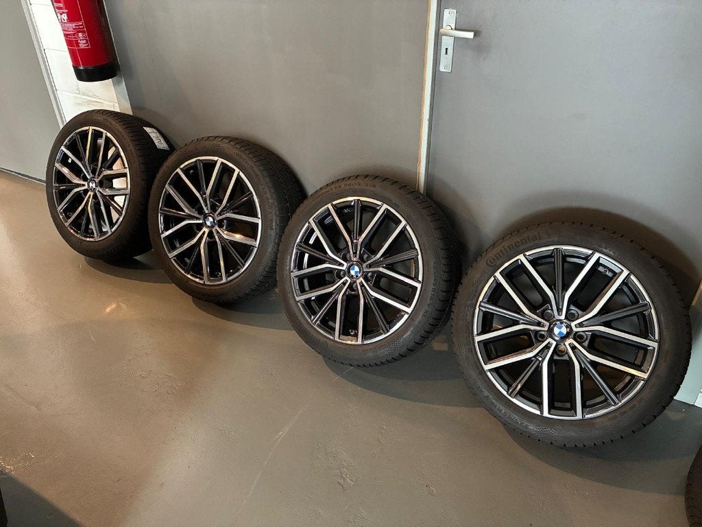 BMW 1-serie 2-serie F40 F44 winterbandenset 838M Conti org, 18 inch, Gebruikt, Banden en Velgen, Personenwagen
