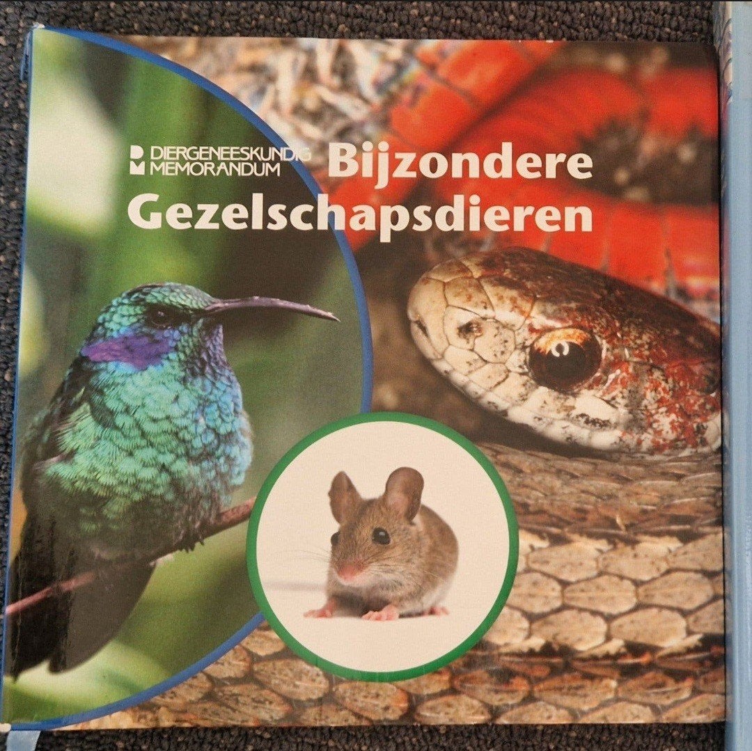 Diergeneeskundig Memorandum: Bijzondere Gezelschapsdieren, Boeken, Ophalen of Verzenden, Gelezen, Reptielen of Amfibieën, Onbekend