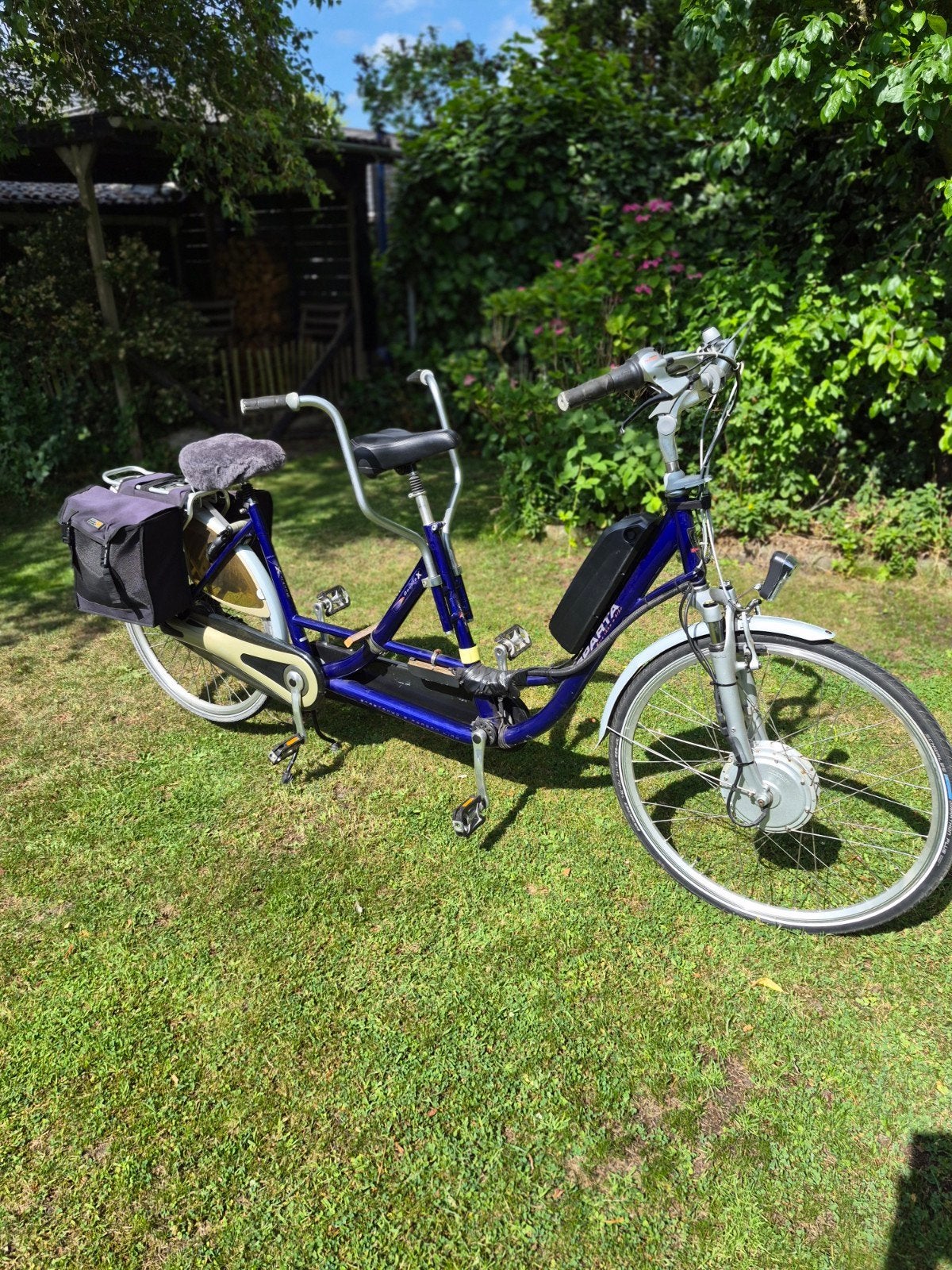 Electrische Sparta tandem en Gébré niet electrische tandem, Fietsen en Brommers, Fietsen | Tandems, Ophalen, Minder dan 10 versnellingen