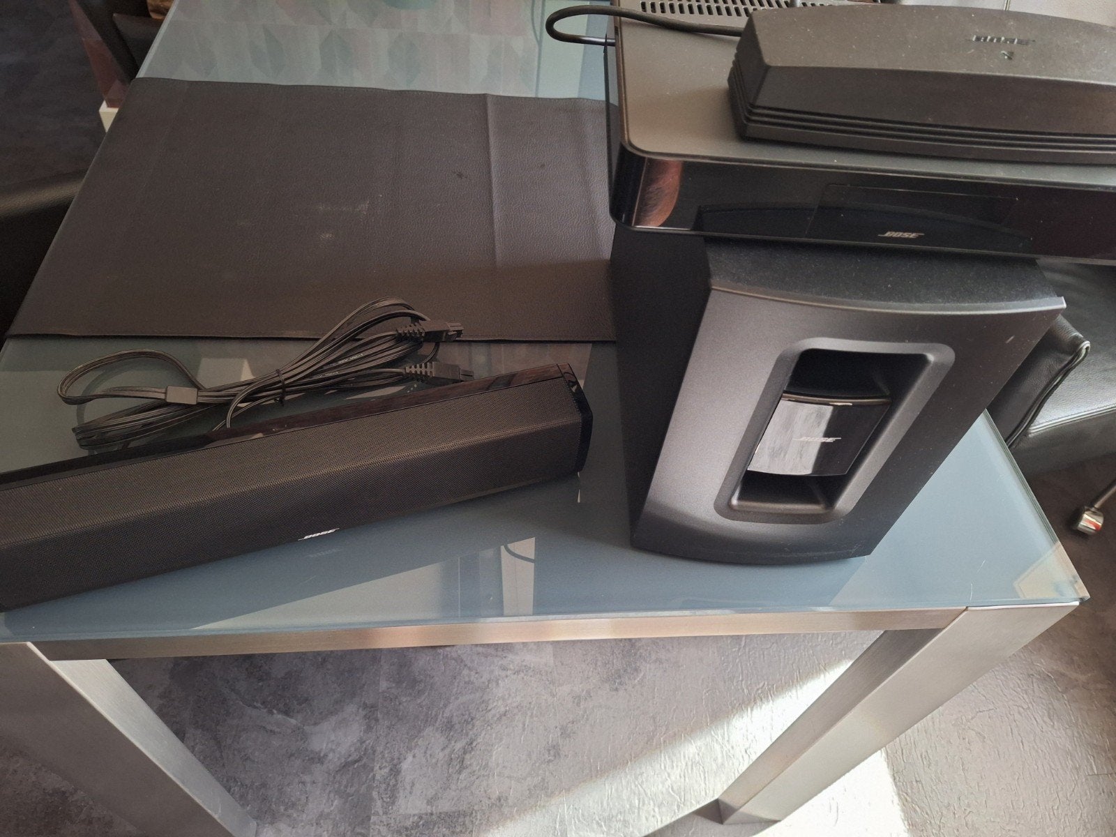 Bose soundtouch 120 en sound touch portable  zwart, Ophalen, Met externe subwoofer, Zo goed als nieuw