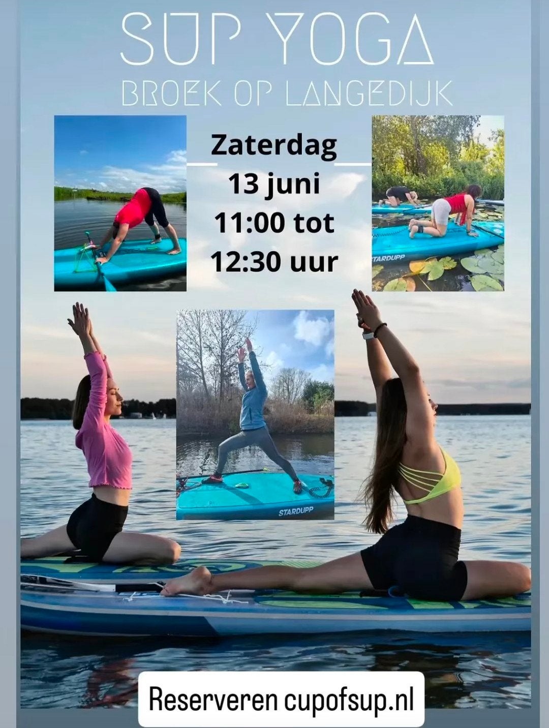 SUP YOGA, Ophalen of Verzenden, Yogamat
