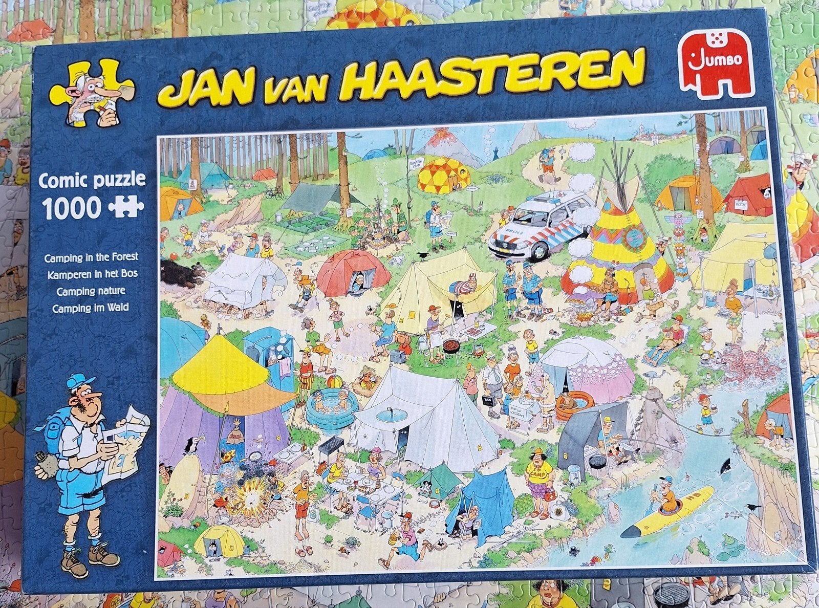 Diverse puzzels Jan van Haasteren 1000 stukjes, Ophalen of Verzenden, 500 t/m 1500 stukjes, Zo goed als nieuw, Legpuzzel