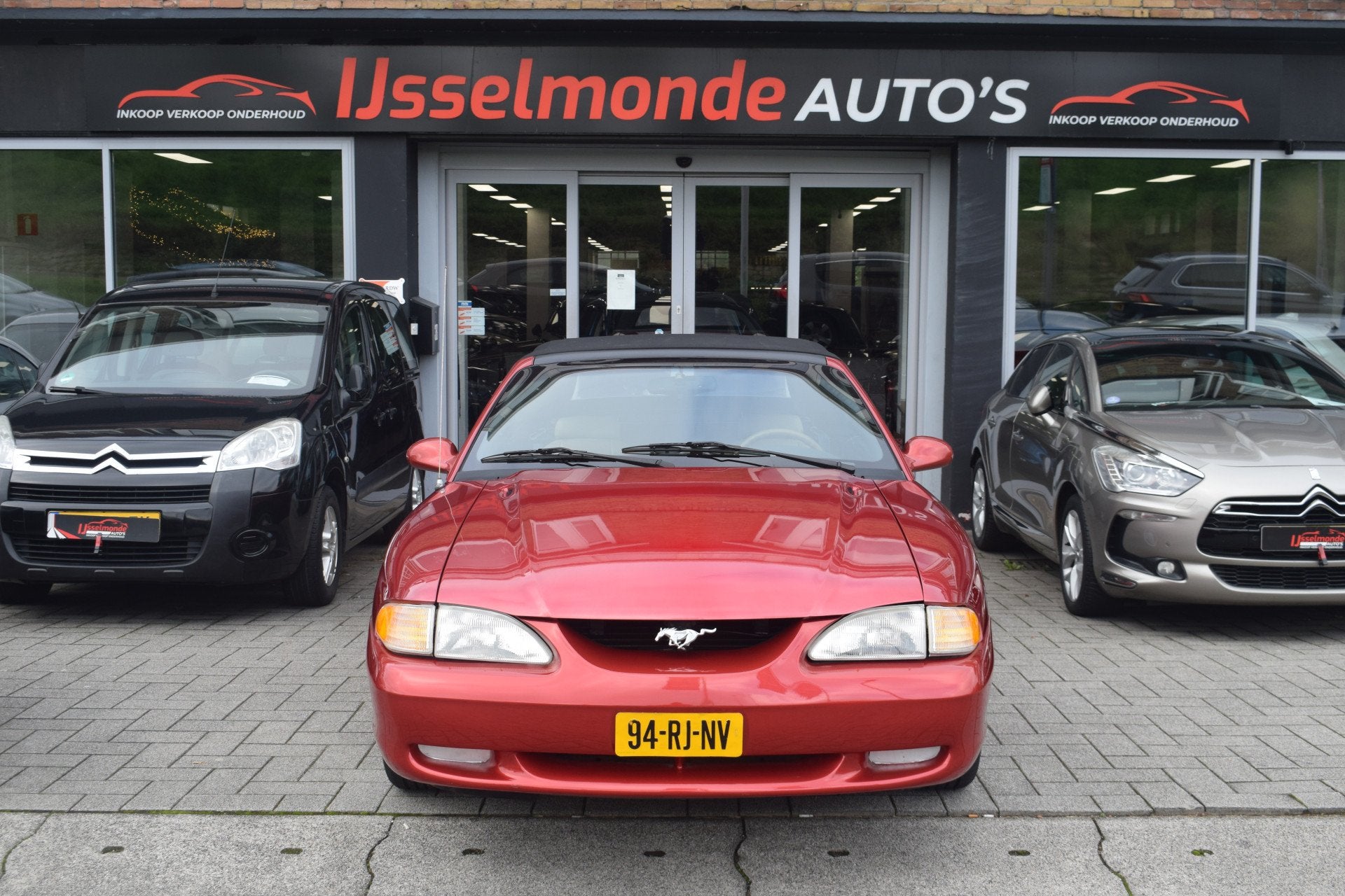 Ford USA Mustang 3.8 V6 Convertible Automaat Mooie Auto !, Auto's, Automaat, 454 kg, Achterwielaandrijving, Gebruikt